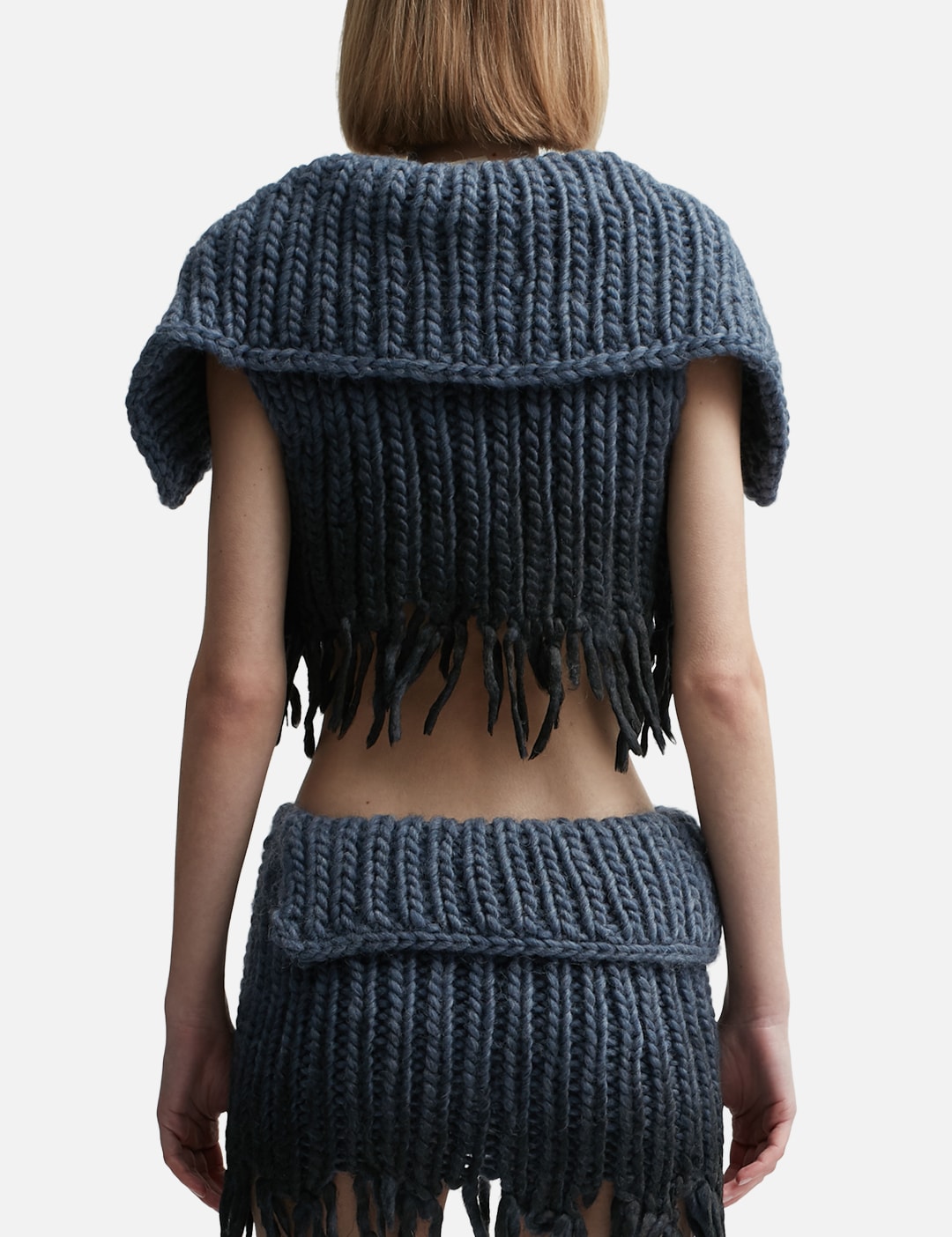 Coated Bulky Knitted Top view 15