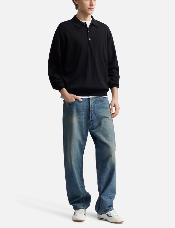 Wool Knit L/S Polo Shirts Placeholder Image