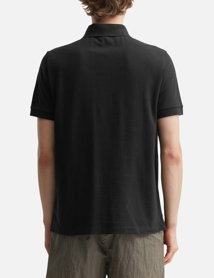 Slim-fit Short-sleeve Polo Shirt With Compass Patch Placeholder Image