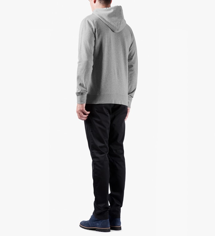 Heather Grey/White College Sweat Hoodie Placeholder Image