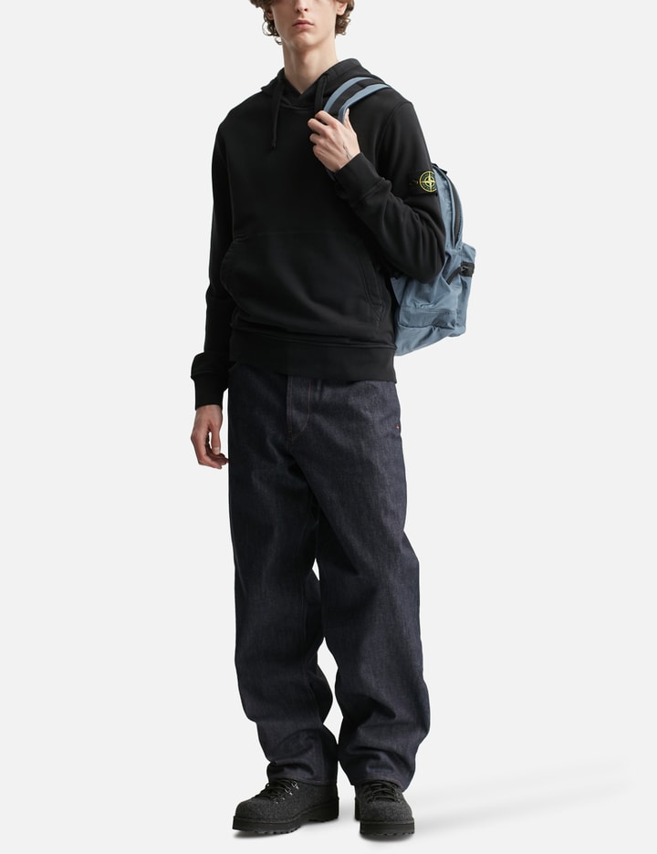 스톤 아일랜드 Garment Dyed Cotton Fleece Hoodie