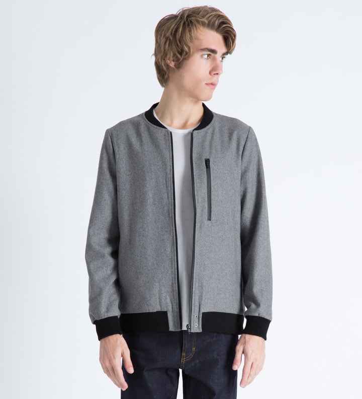 Light Grey Bomber Jacket Placeholder Image