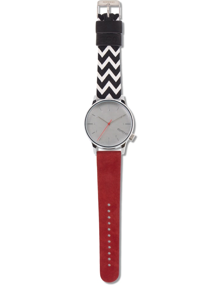 Galore Zigzag Suede Winston Watch Placeholder Image