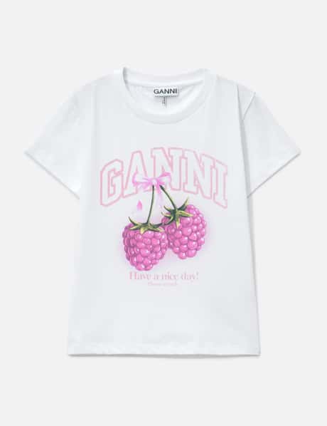 Baby Fit T-Shirt With Raspberry view 6