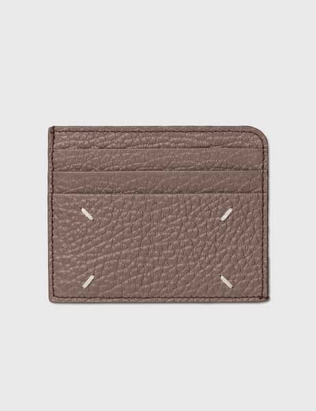 Maison Margiela Grainy Leather Card Holder