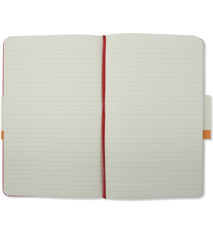 MOLESKINE Red Hard Cover Ruled Large Notebook