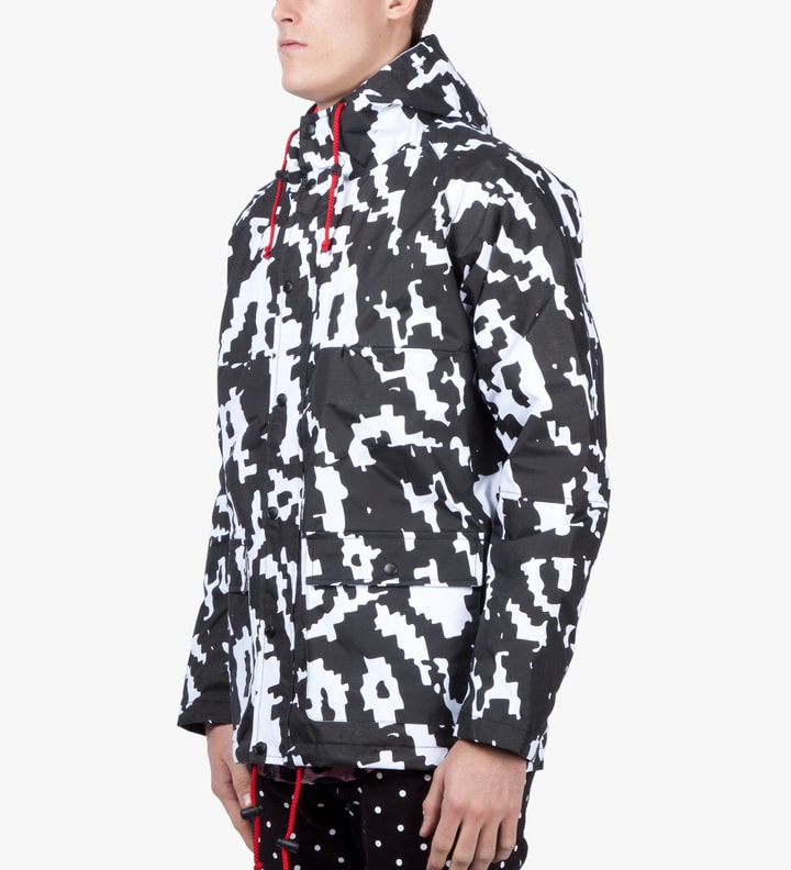 Black/White Digital Rain Mac Jacket Placeholder Image