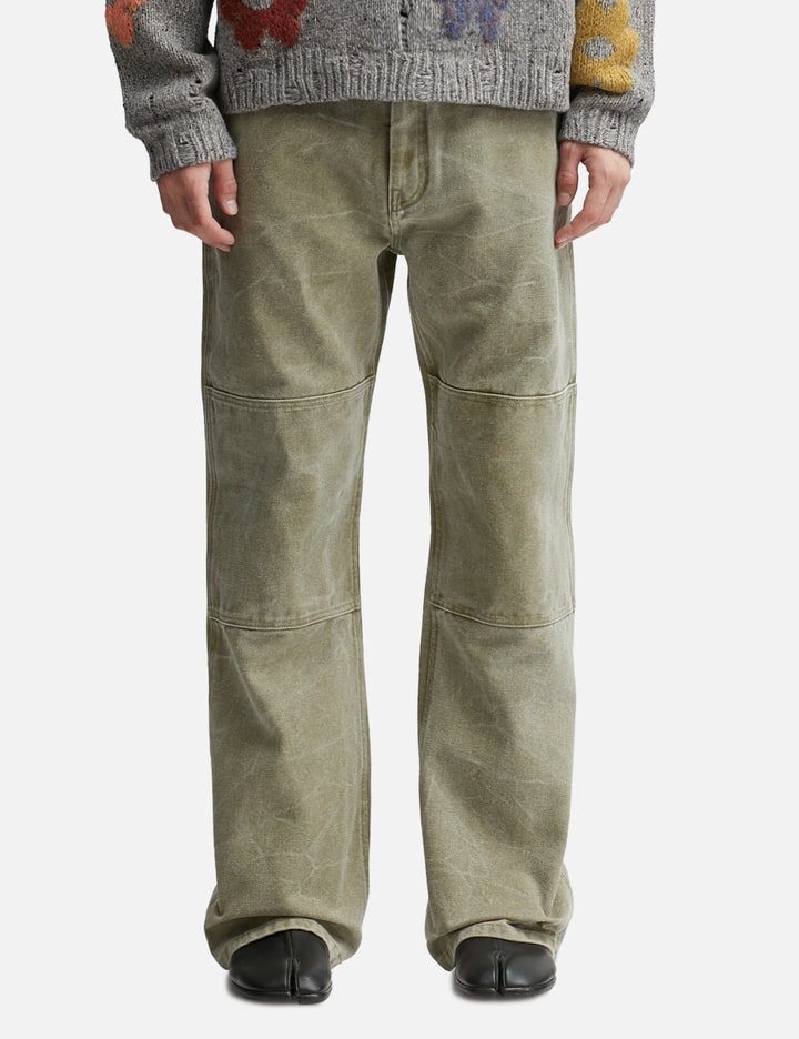 Regular Fit Canvas Trousers Placeholder Image