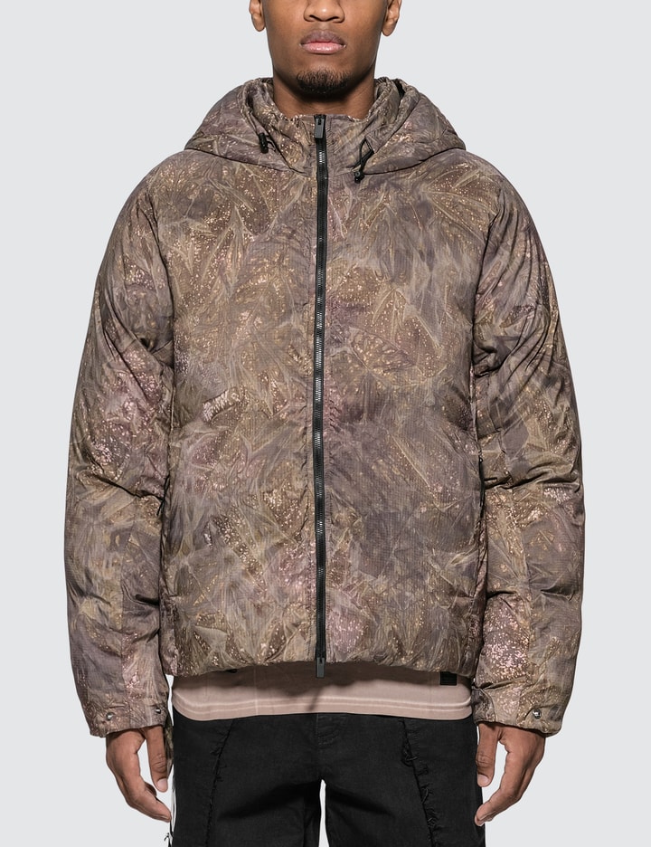 Camo Hooded Puffer Jacket Placeholder Image
