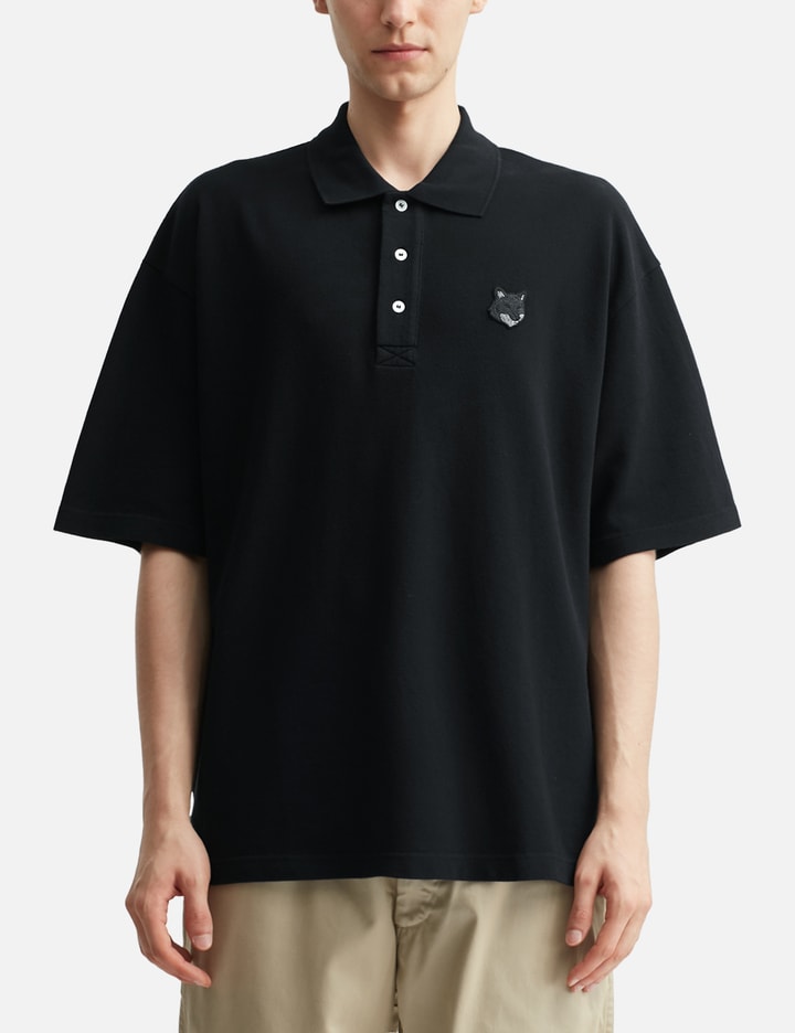 Bold Fox Head Patch Oversize Polo Placeholder Image