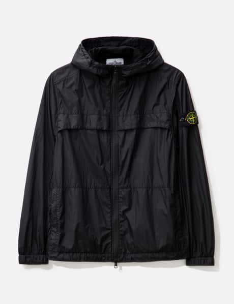 Stone Island Garment Dyed Crinkle Reps R-NY Hooded Jacket