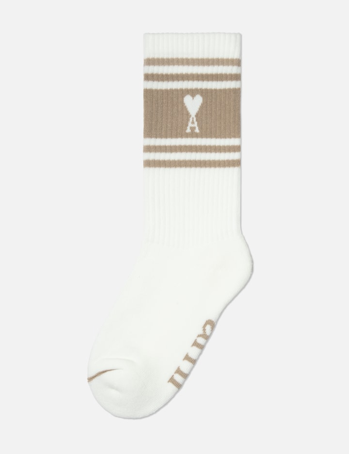 Ami de Coeur Striped Socks Placeholder Image