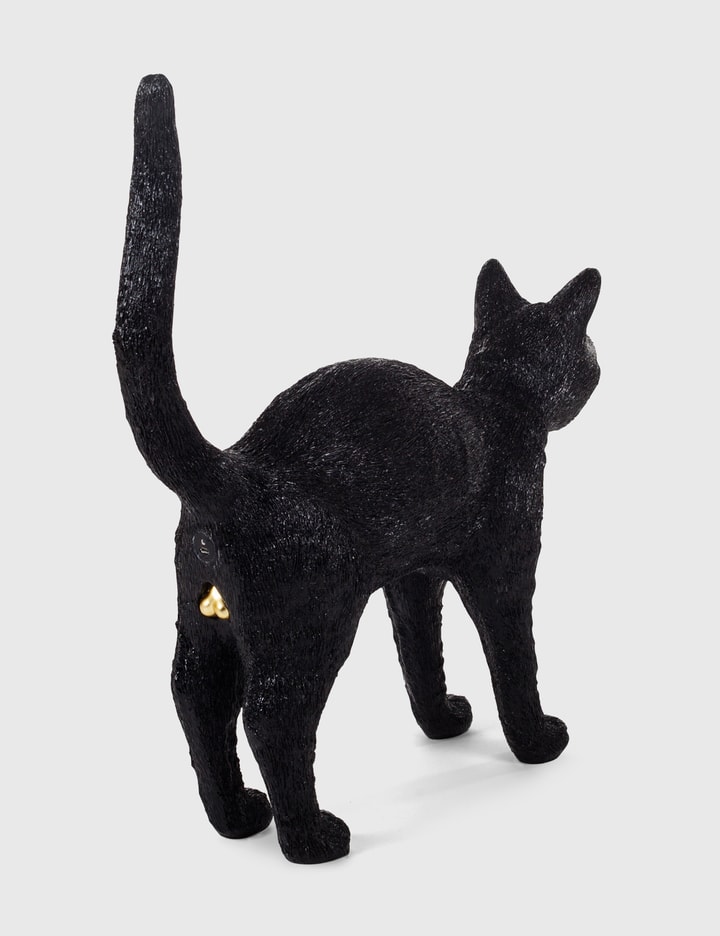 Jobby the Cat Lamp – Black Placeholder Image