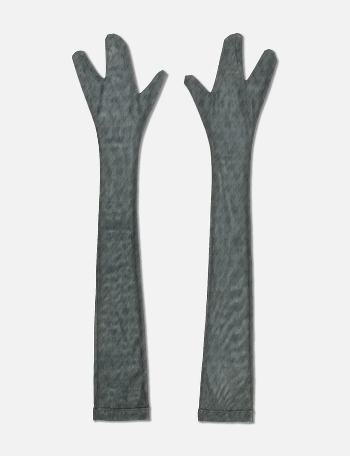 Avavav 3-fingered Monogram Gloves In Multicolor
