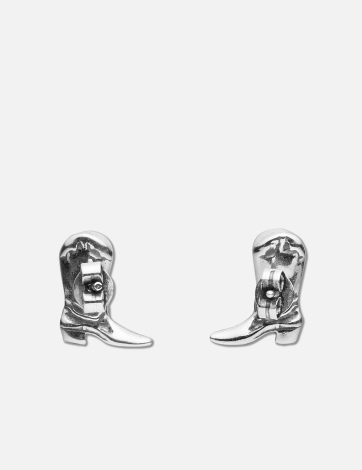 Twojeys Boot Stud Earrings In Silver