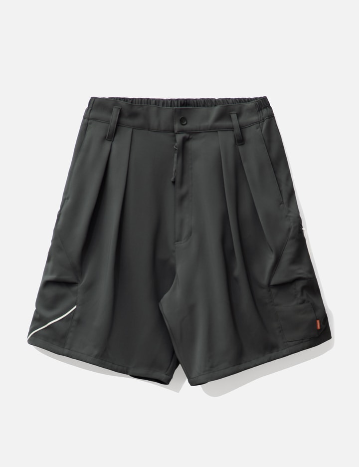 Shop Goopimade P01-m “asymptotic” Utility Shorts In Grey