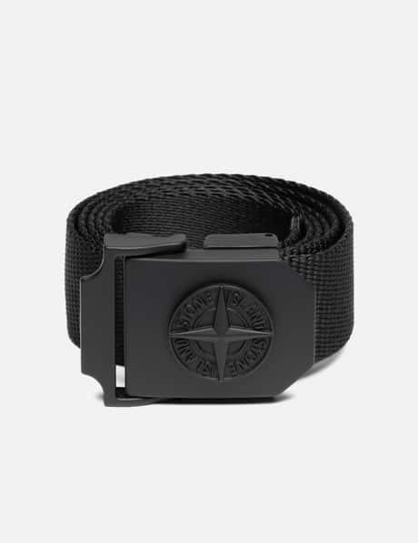 Nylon Tape Belt With Compass Logo Buckle view 13