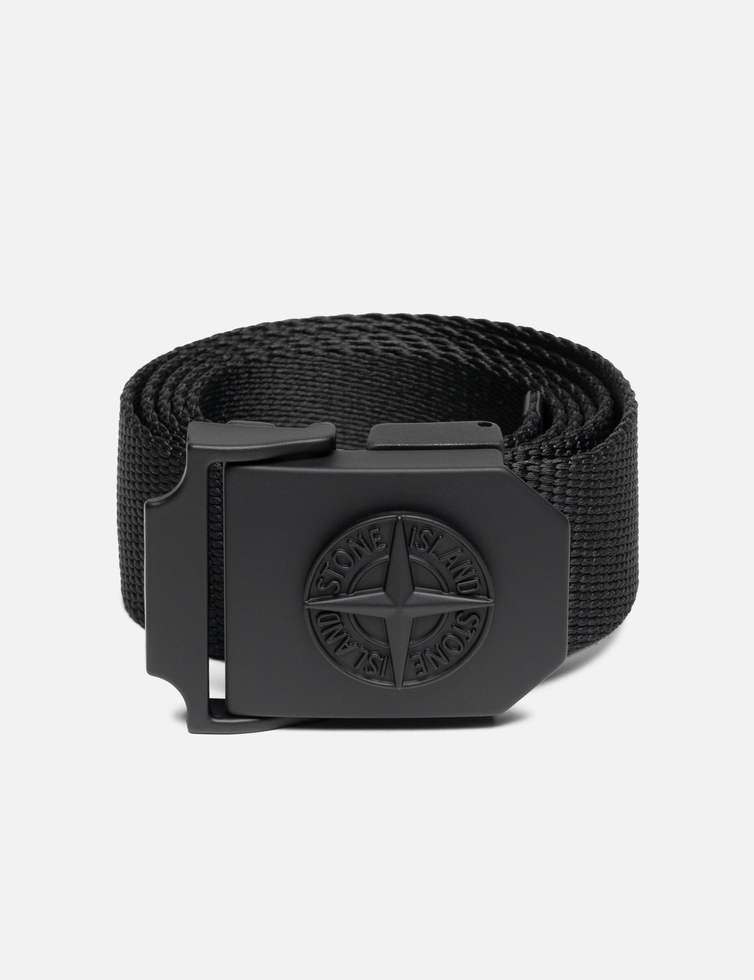 Nylon Tape Belt With Compass Logo Buckle view 5
