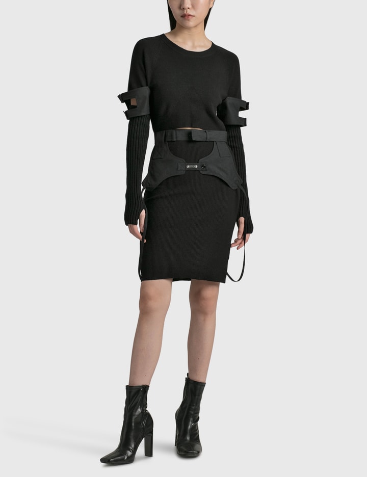 POCKETS KNIT MIDI DRESS Placeholder Image