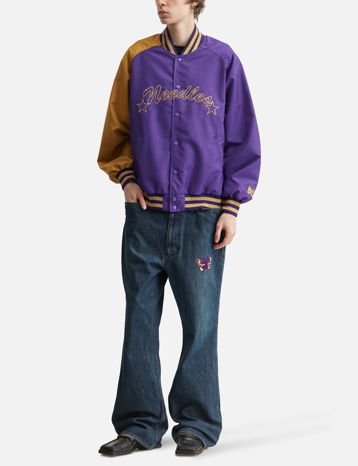 Stadium Jacket - Poly Shantung view 5