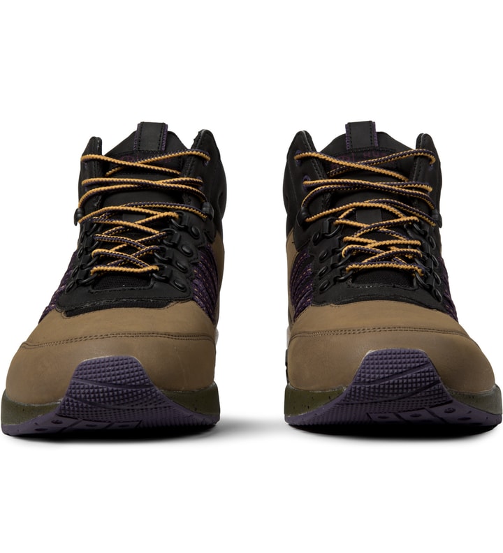 Huf Chestnut/Purple HR-1 Shoes