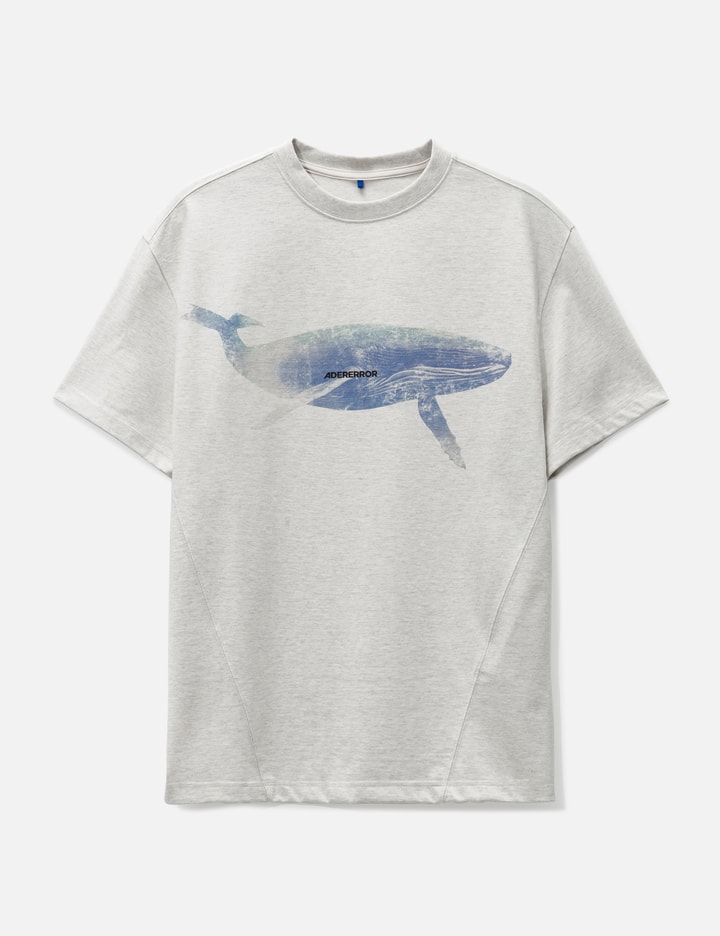 Ader Error Wale-print T-shirt In Grey