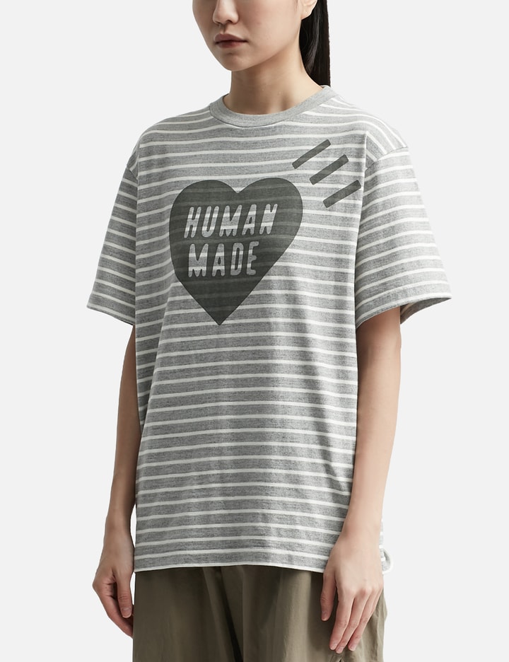 STRIPED HEART T-SHIRT Placeholder Image