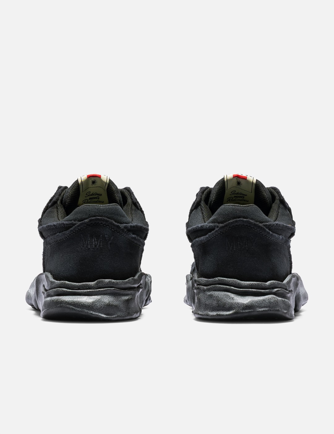 "PARKER" Original Sole Vintage Effect Embroidered Canvas Low-Top Sneaker view 10