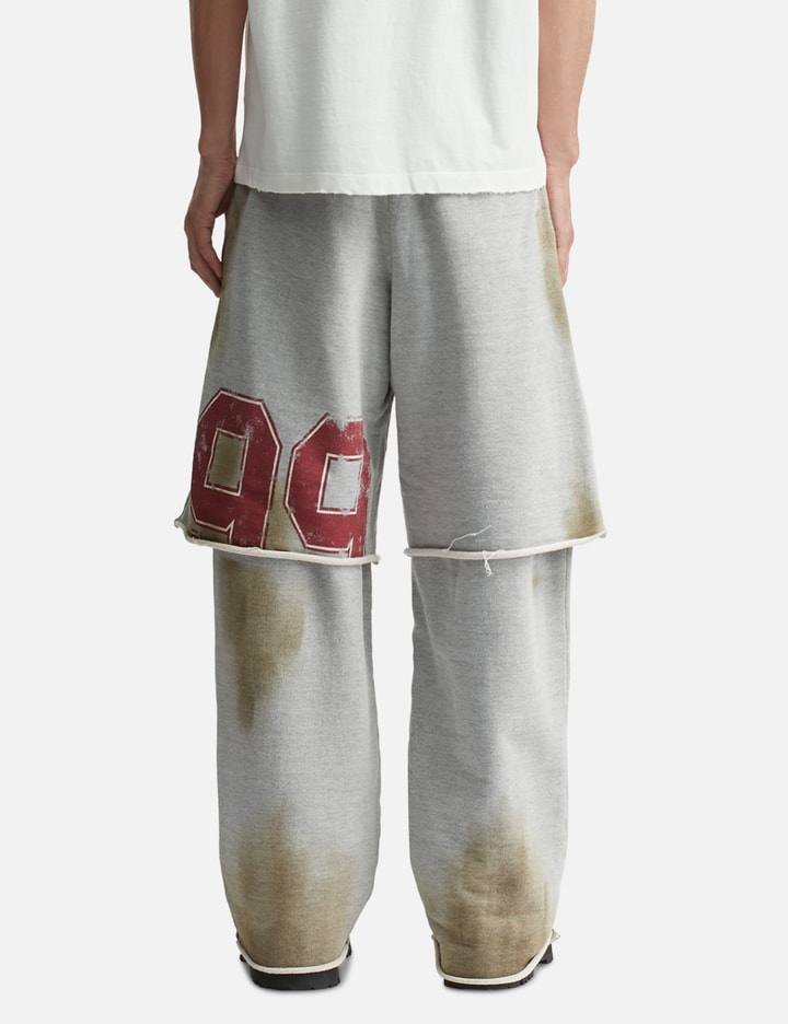 Layered Wide Leg French Terry Trousers Placeholder Image