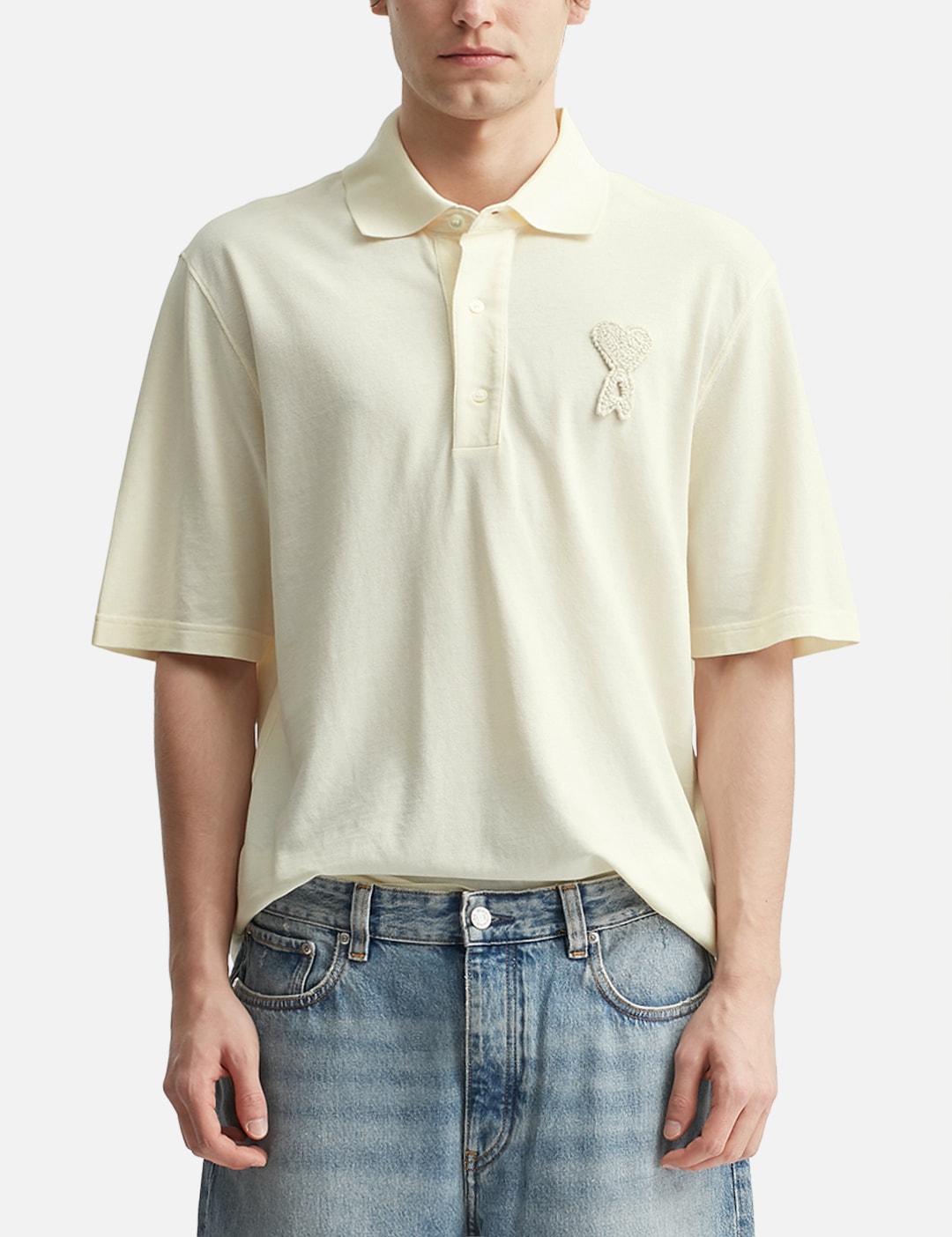 De Coeur Super Lightweight Cotton Piqué Polo Shirt view 11