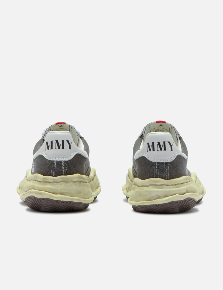 Miharayasuhiro Blakey Og Dyed Sole Canvas Low-top Sneaker In Grey