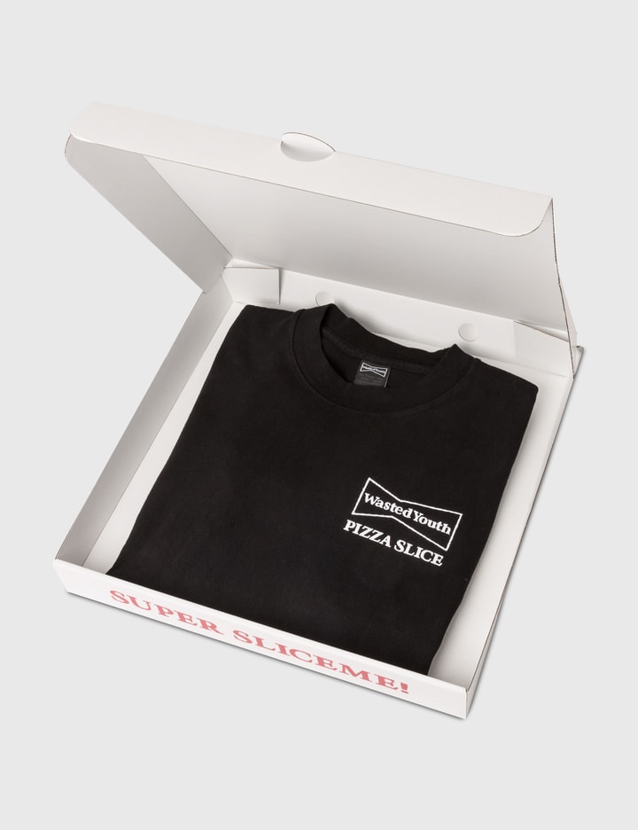 Wasted Youth x Pizza Slice Long Sleeve T-shirt Placeholder Image