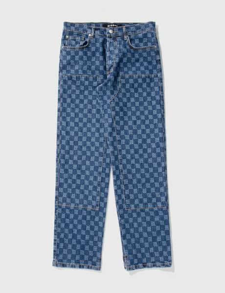 LOUIS VUITTON Blue Denim Monogram Patchwork Vintage Jeans LV -  Canada