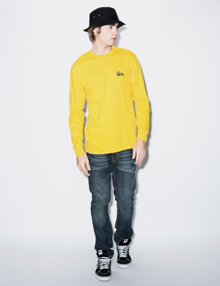 Gold Basic Logo L/S T-Shirt Placeholder Image