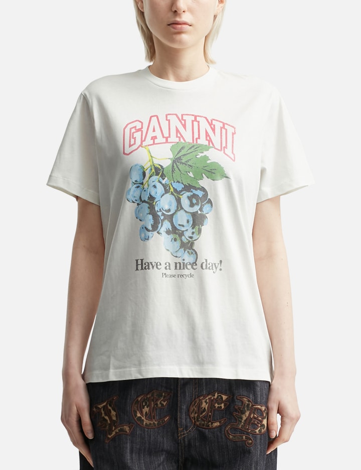 Grapes Print T-shirt Placeholder Image