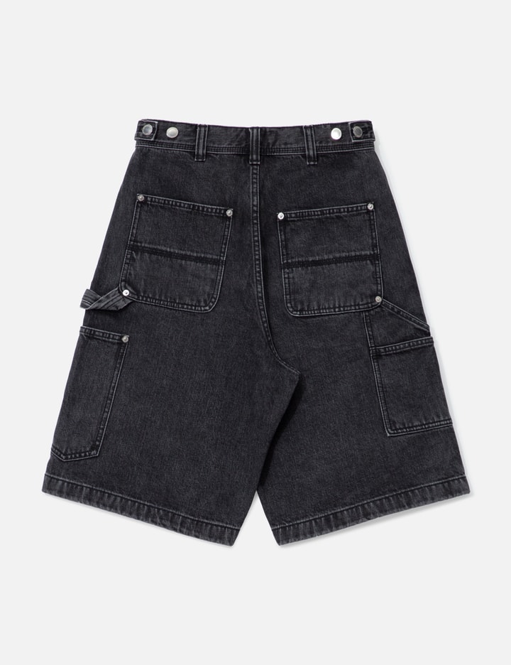 Heavy Wash Relaxed Fit 13oz Denim Shorts Placeholder Image