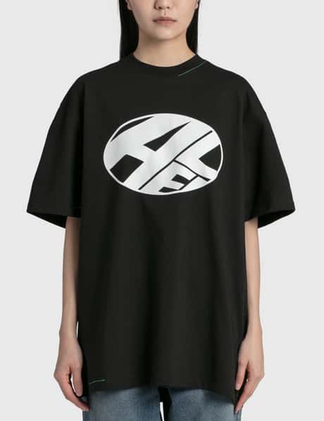 Ader Error 디스토트 B-로고 티셔츠