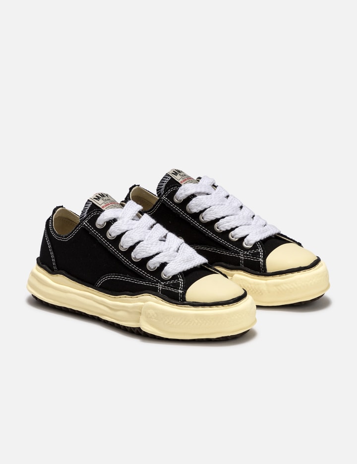 Shop Miharayasuhiro Peterson Vl Og Sole Canvas Low-top Sneakers In Black