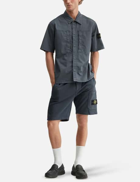 Organic Cotton Fleece Jogger Shorts view 14