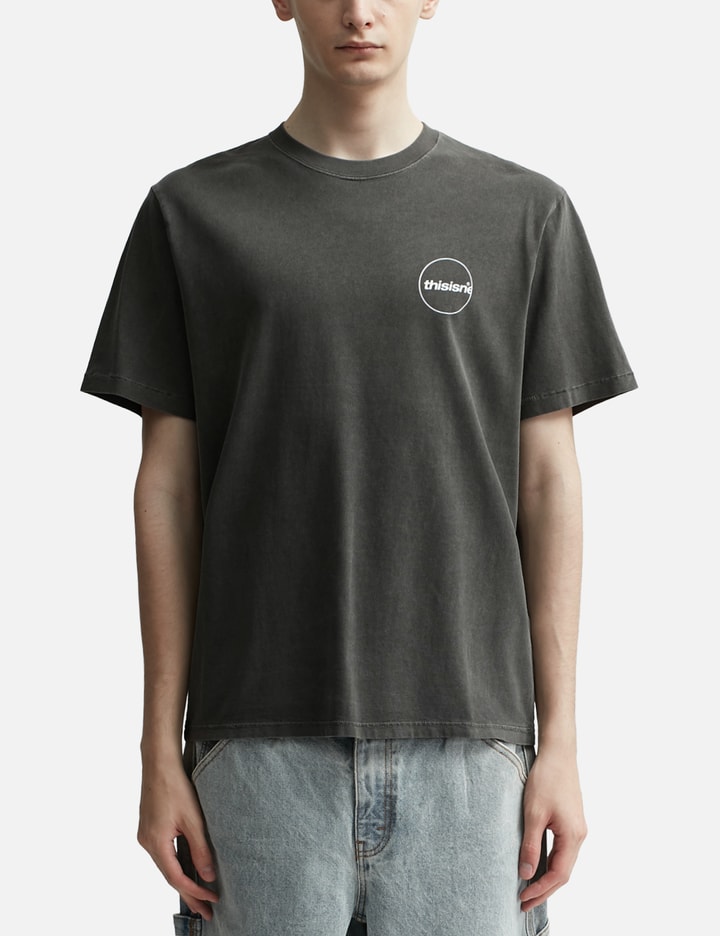 Shop Thisisneverthat C-logo T-shirt In Grey