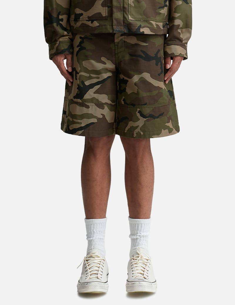 Sartorial Waistband Camo Work Pants