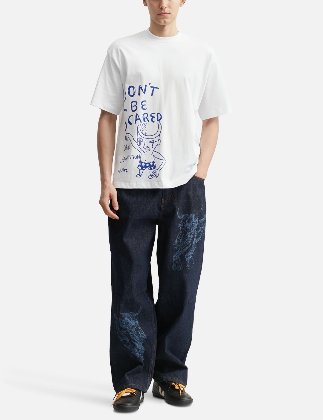 X Daniel Johnston Don't Be Scared T-Shirt view 20