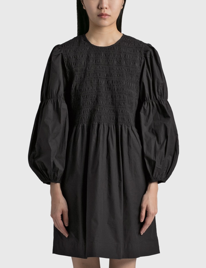 Ganni - Cotton Poplin Mini Smock Dress | HBX Ganni - Cotton Poplin Mini Smock Dress | HBX