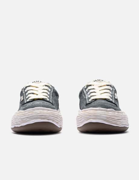 "OLIVER" OG Sole Graffiti Printed Canvas Low-Top Sneaker view 7