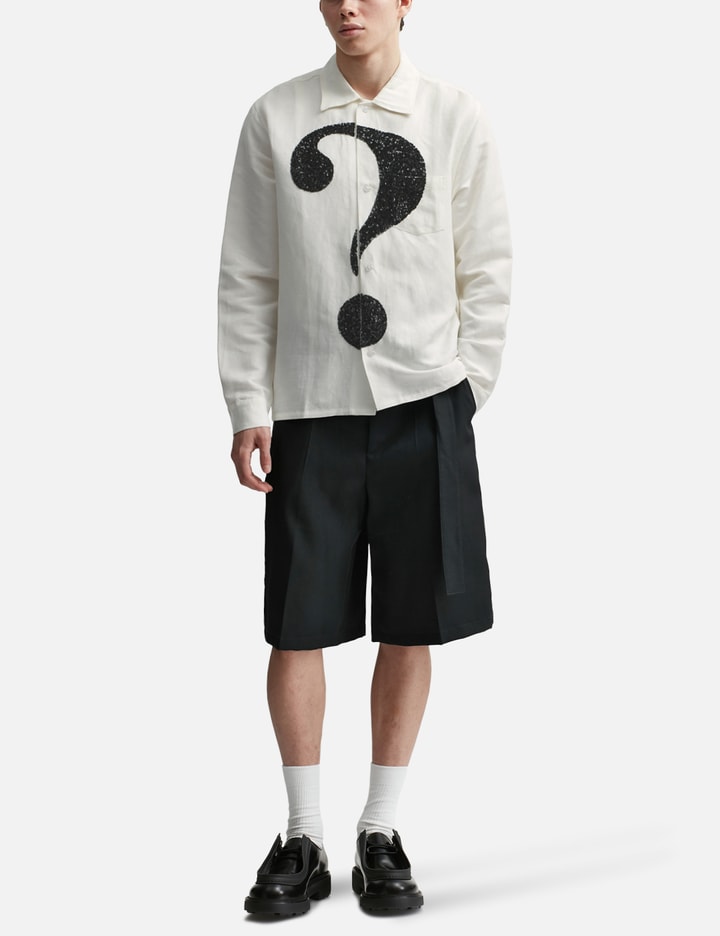 Question Mark Embroidered Shirt Placeholder Image