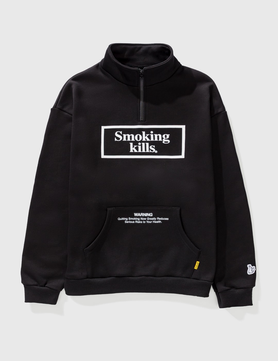 FR2 - Smoking Kills ハーフジップ パーカー | HBX