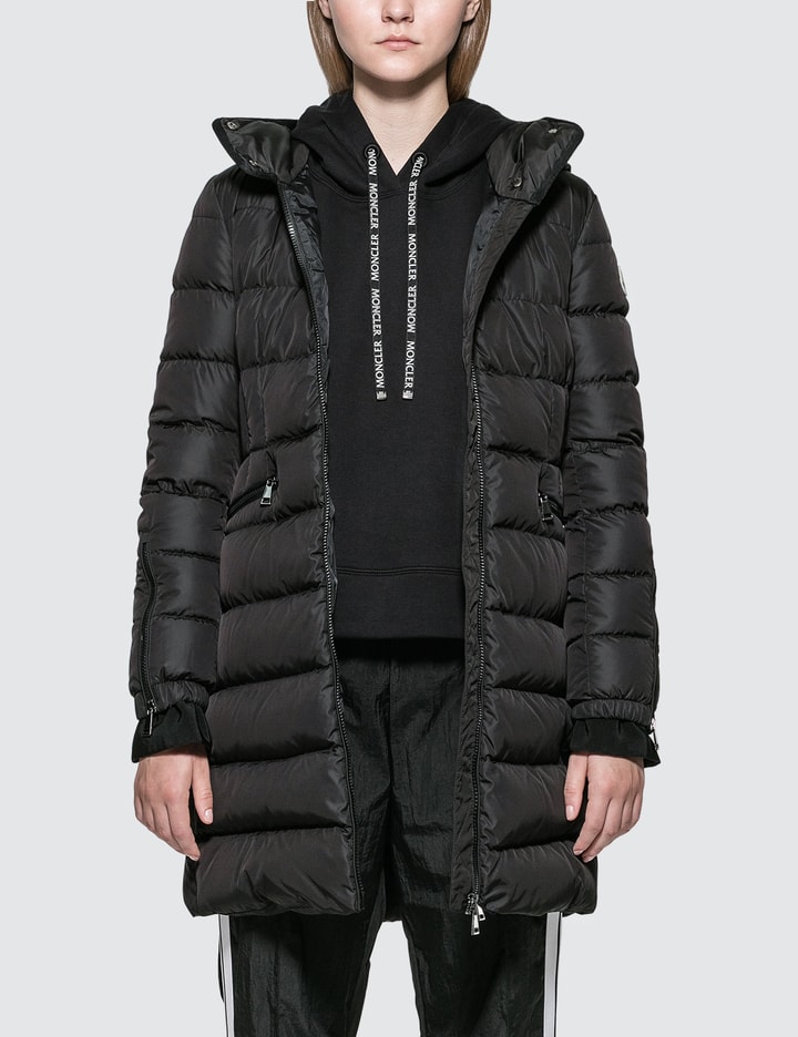 Midi Down Jacket With Hood Placeholder Image