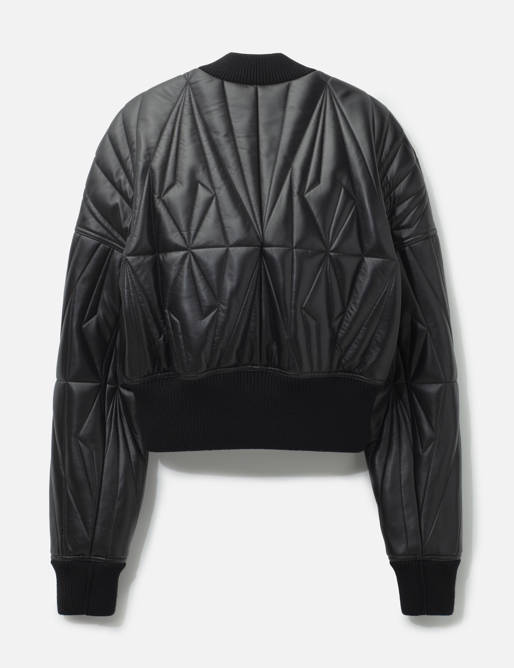 Moncler + Rick Owens Geocamo Nappa Leather Bomber Jacket view 17
