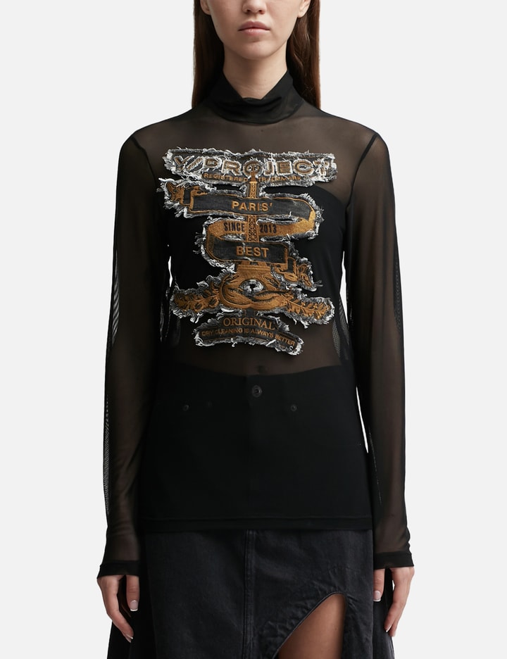 Paris Best Patch Mesh T-shirt Placeholder Image