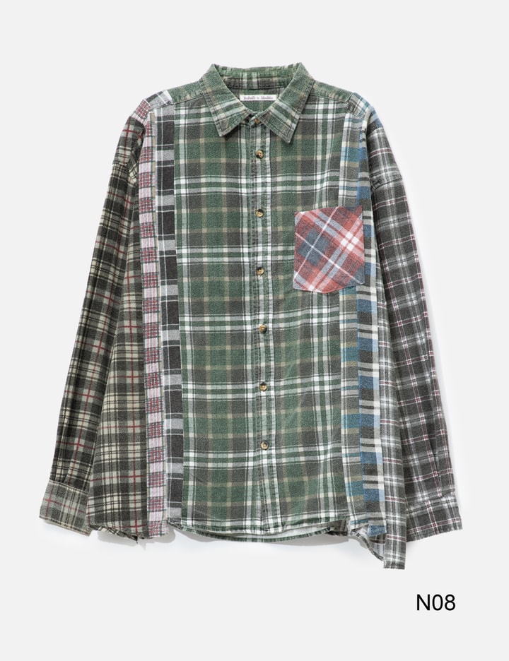 Flannel Shirt - 7 Cuts Wide Shirt view 13